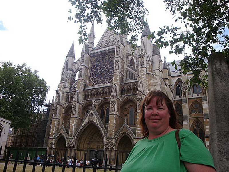 Malinda at Westminster Abbey 02