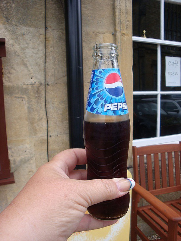 tiniest Pepsi bottle
