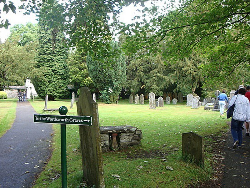 cemetery of Grasmere Parish church
