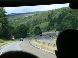 Dundee to Pitlochry, Scotland
