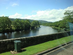 Dundee to Pitlochry, Scotland