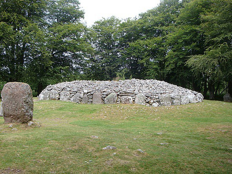 Clava Stone Circles near Croy, Scotland