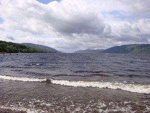 Loch Ness near Inverness, Scotland