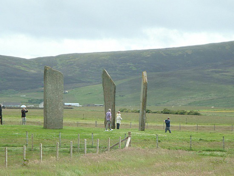 Standing Stones of Stenness,Orkney Island,Scotland