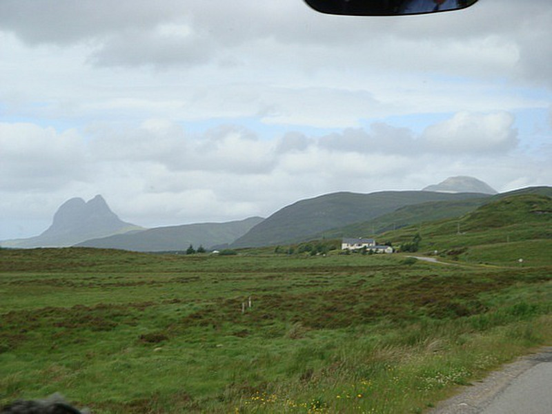 Oykel Bridge to Ullapool, Scotland