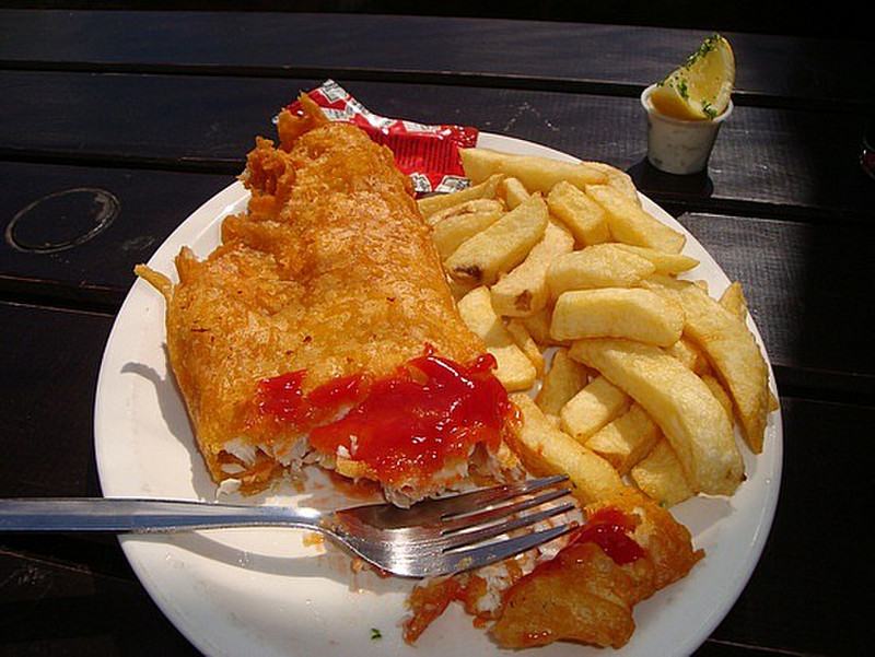 Fish and Chips!!!! Ullapool, Scotland