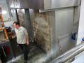 Glass Blowing room: Cold Kiln, cools the hot glass