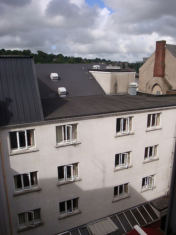 My view in Dooley&#39;s Hotel in Waterford