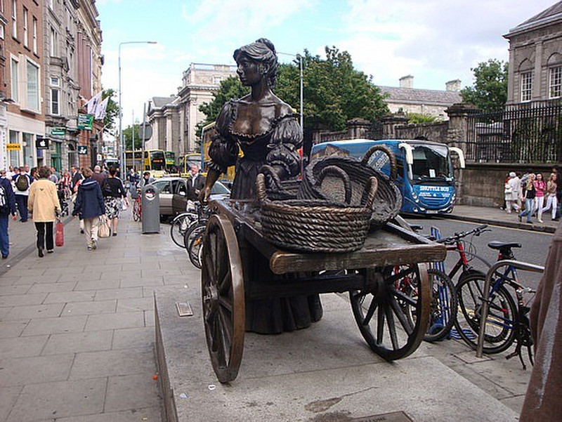 Dublin: Molly Malone statue
