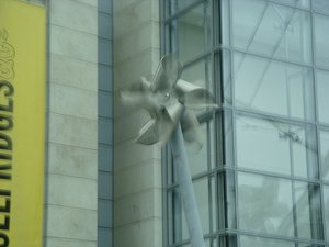 Manchester; Giant pinwheels that actually turn