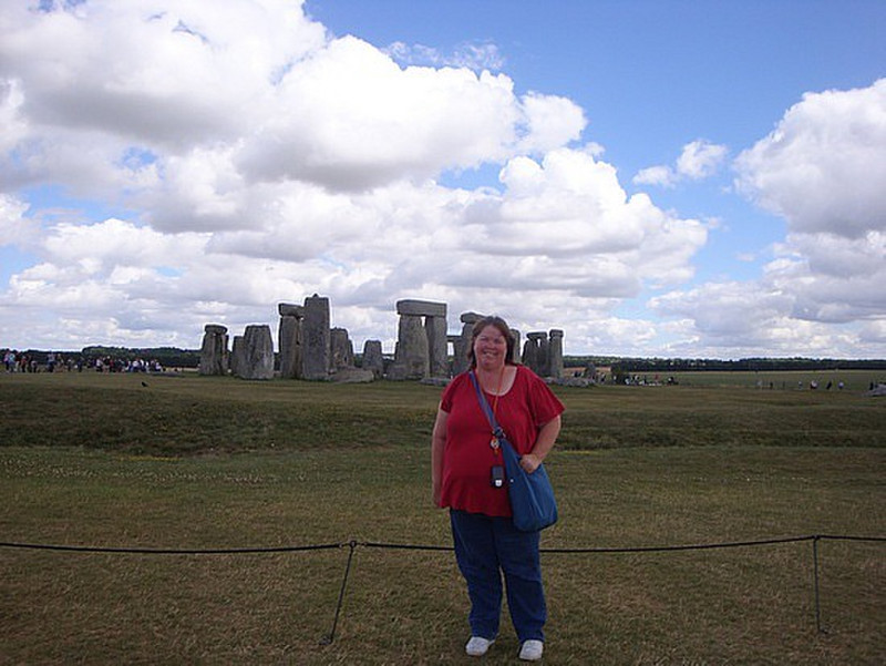 Malinda at Stonehenge