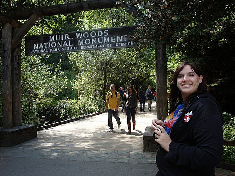Naomi at Muir Woods