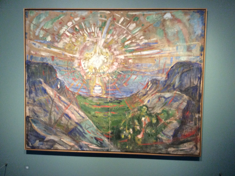 Sun by Edvard Munch