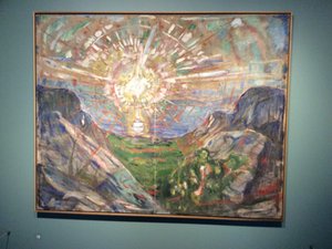 Sun by Edvard Munch