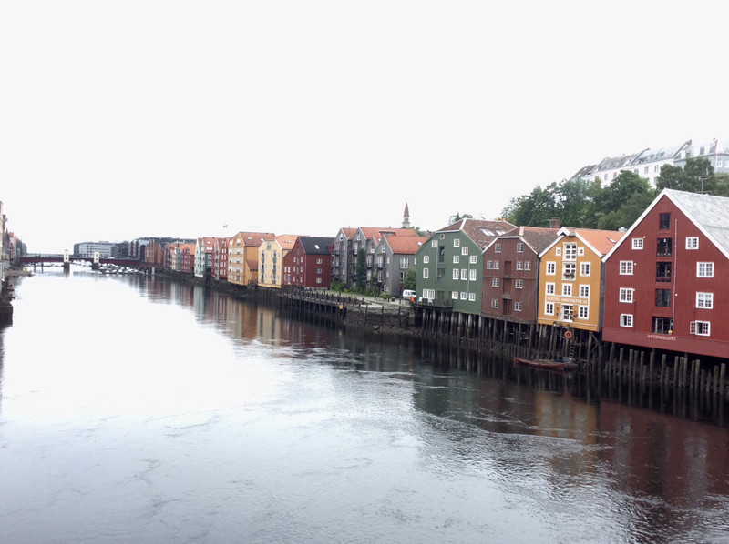 Old city Trondheim 