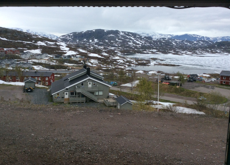 View from train Narvik to Kiruna
