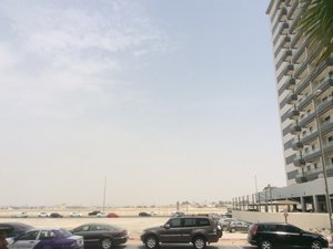 Sand haze Dubai
