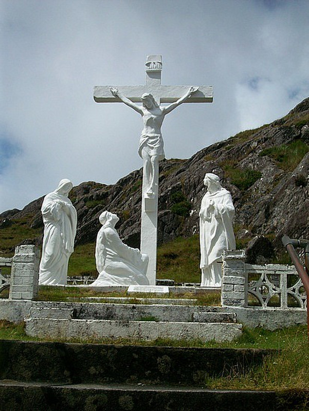 Monument at Healy Pass