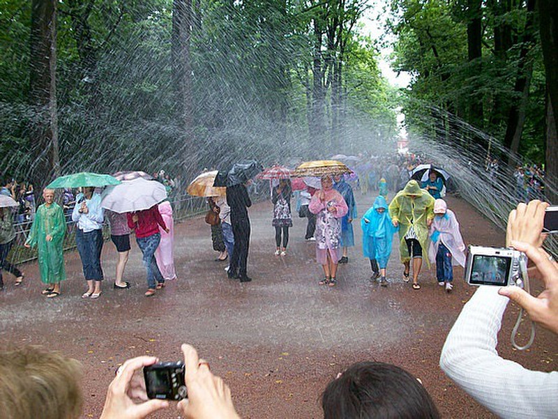 Road of Rain (trick fountain)