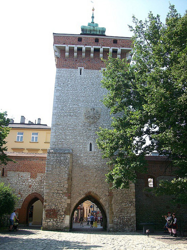 Gate to Old Town Krakow