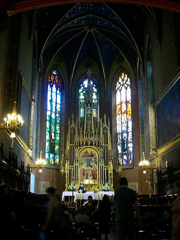 Interior of Pope John Paul&#39;s Church