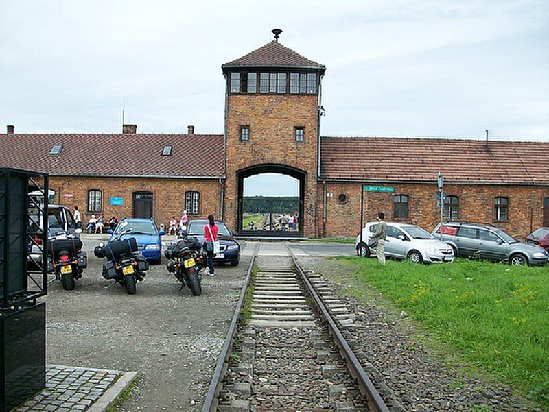 Rail Entrance to Birkenau