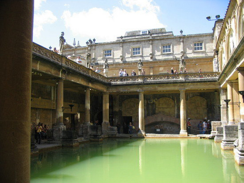 Roman Bath, about 10m below street level