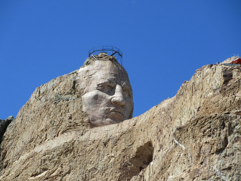 Crazy Horse Face now Complete