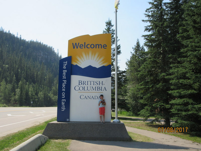 British Columbia border