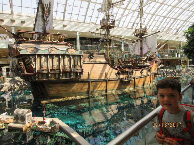 Pirate Ship in the Mall
