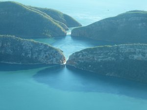 Horizontal Falls from Inland side