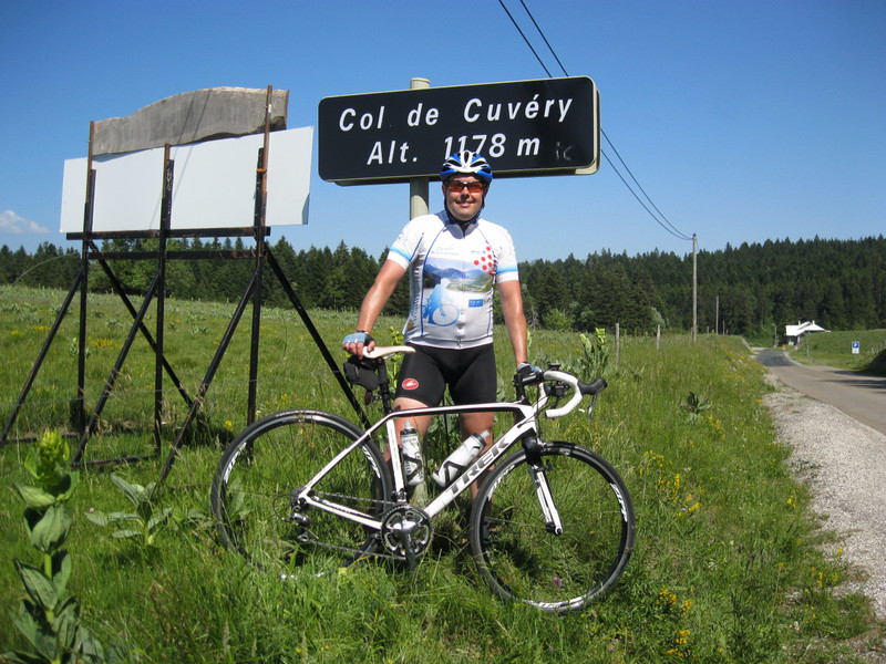 Tom at Col de Cuvéry