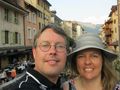 Tom and Caroline in Annecy