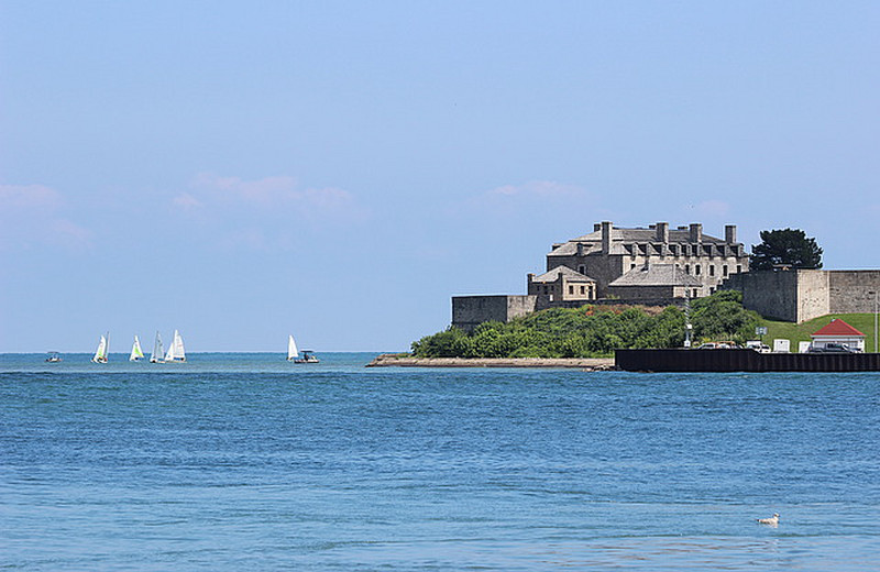 Fort Niagara from the Canadian side
