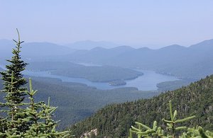 Lake Placid from Whiteface Mountain