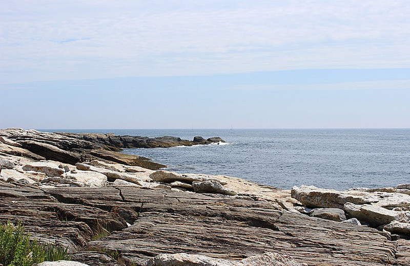 Rocky shores of Maine