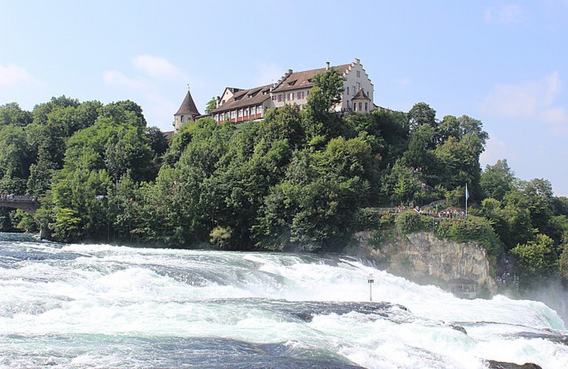 Castle above the falls