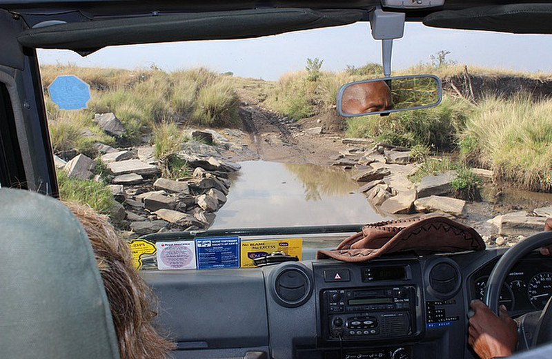 Part of the &quot;road&quot; out of the Maasai