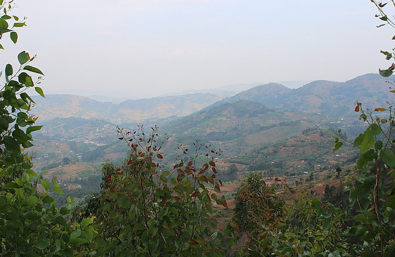 Mountains outside of Kigali