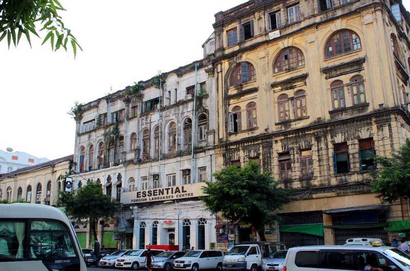 1929 British colonial architecture in Yangon