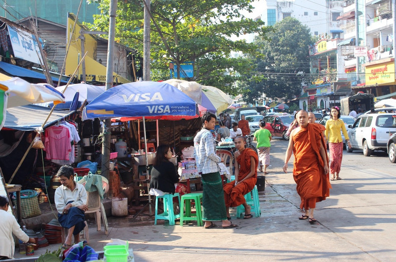 Street side markets