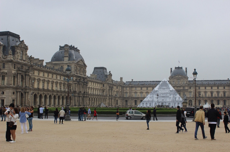 The Lourve, former residence of Louis XIV