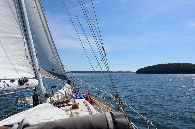 Heading out of Bar Harbor