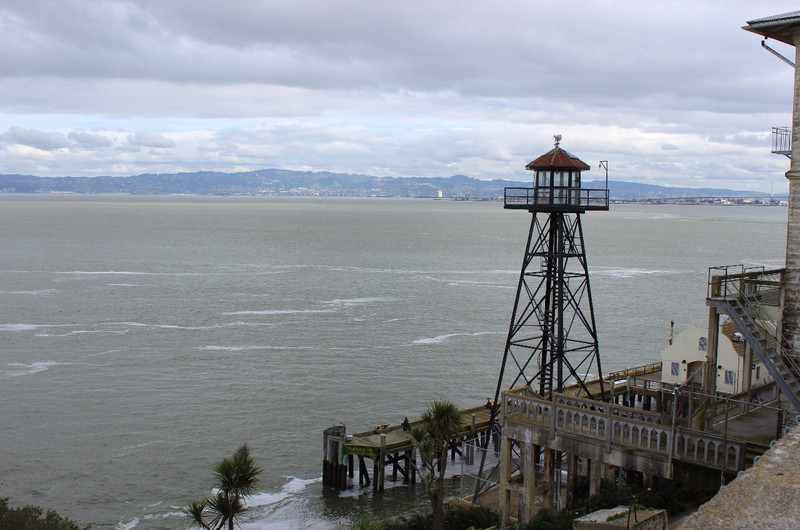 Alcatraz watch tower
