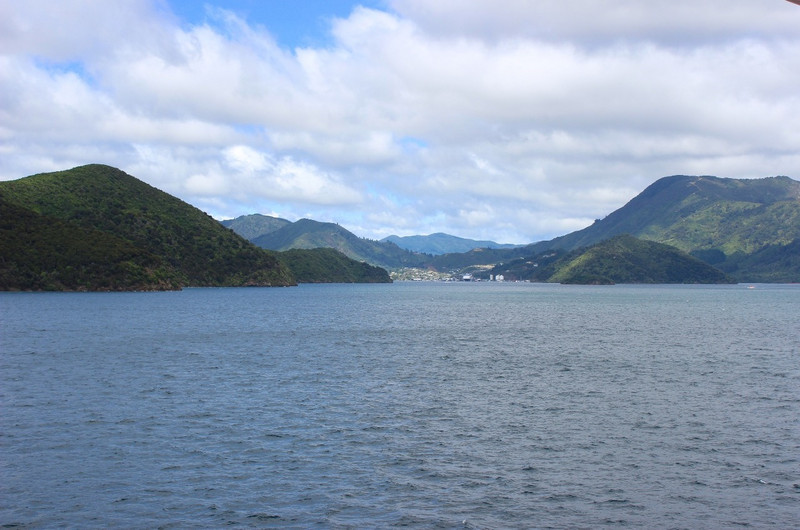 Picton in the distance