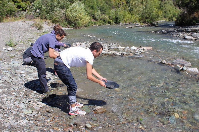 Panning for gold