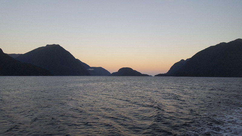 Morning in Doubtful Sound 