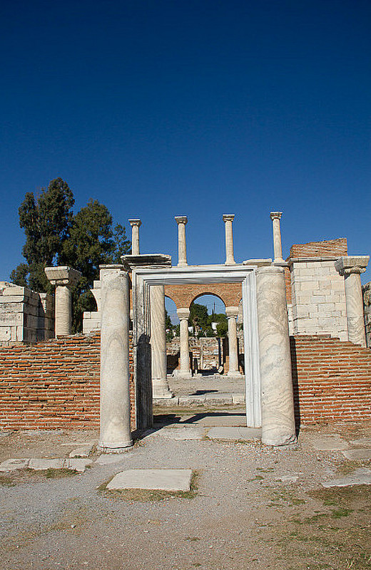 Los restos de la basilica