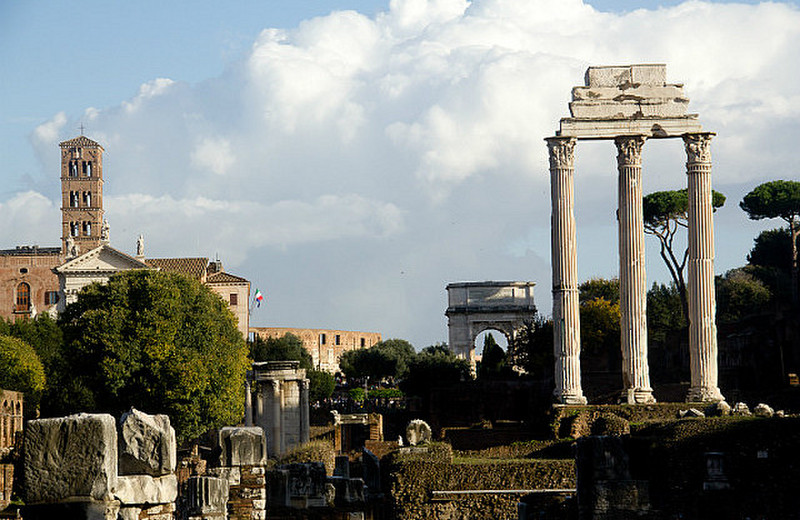 mas ruinas del foro romano