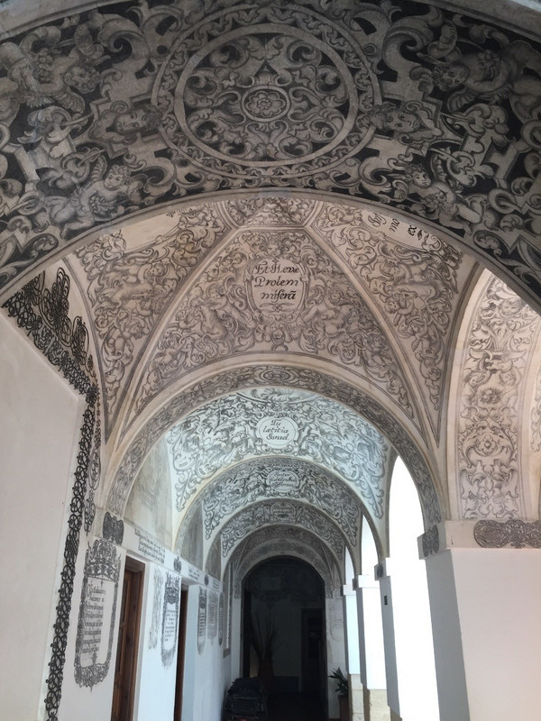 Decorated cloisters